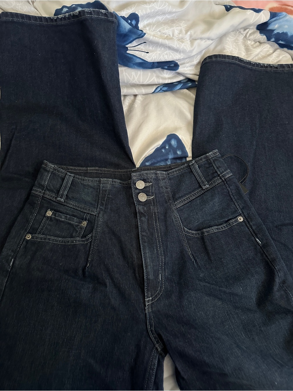 EDWIN High Waist Wide leg Jeans